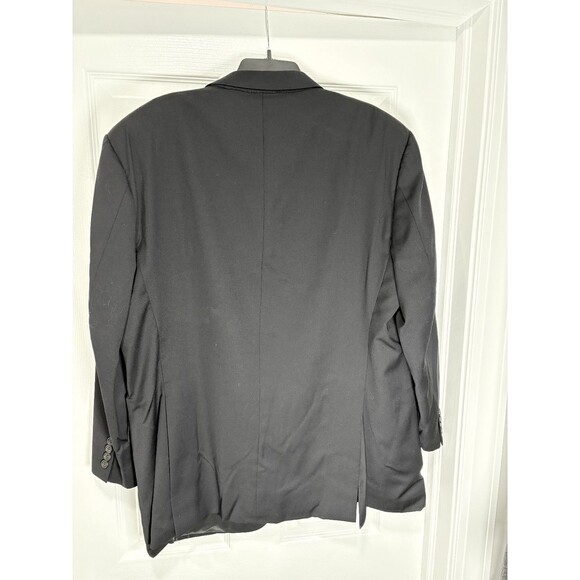 Burberry London Nice Elegant Blazer Jacket Mens Regular Wool Coat Black 46 R - Picture 3 of 7